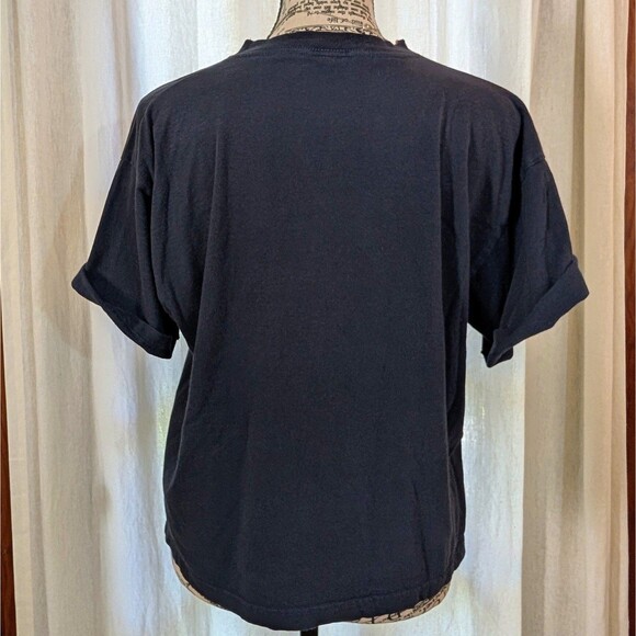 Vintage Y2K Kidcore Holland Retro Navy Baby Tee - Picture 4 of 6